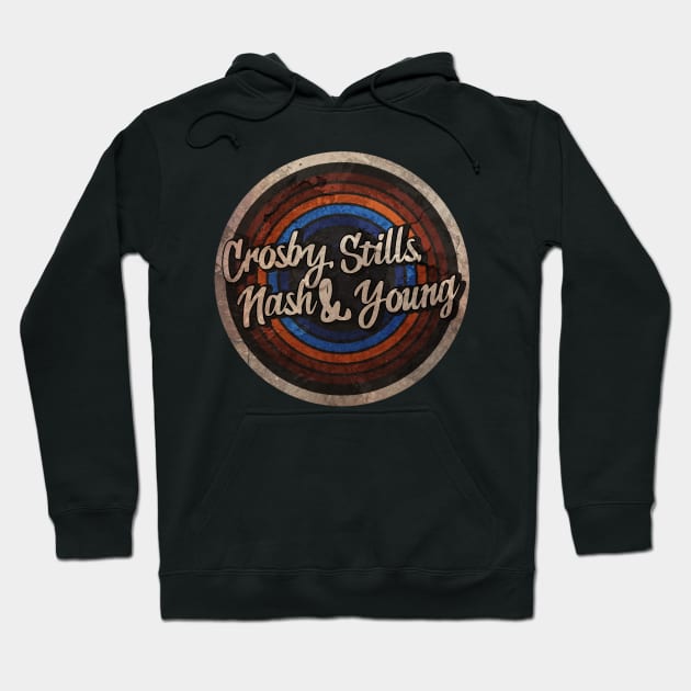 Crosby, Stills, Nash & Young i am strong Hoodie by JakQueApparels